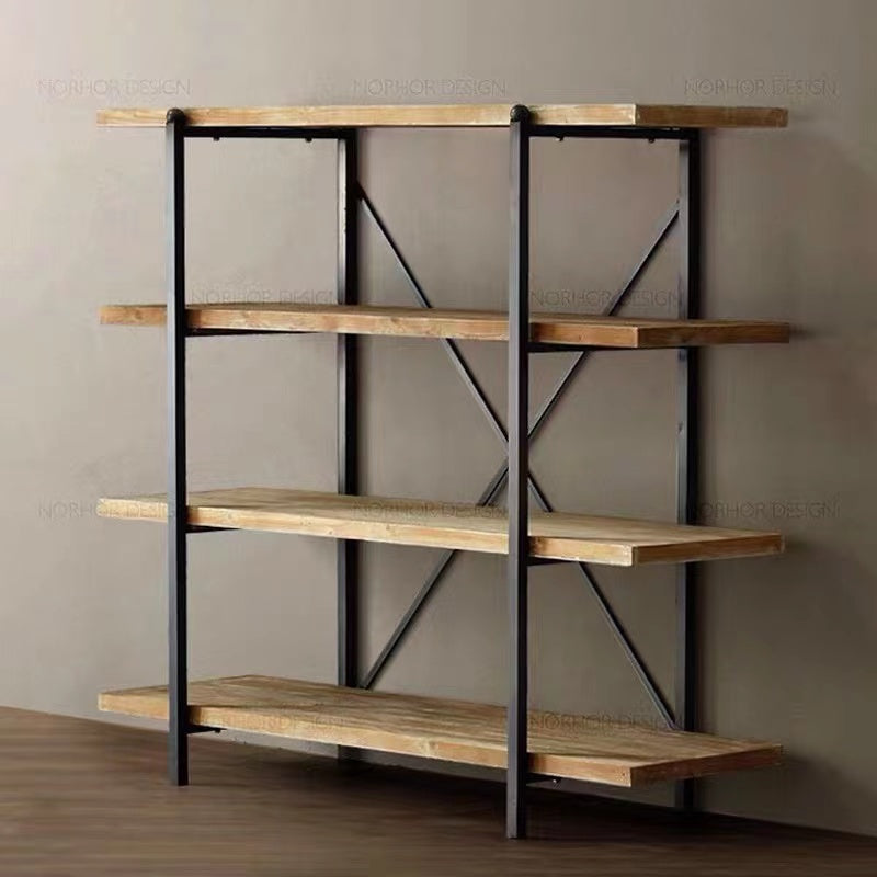 100-200cm Steel Etagere Bookcase - 4 Seasons Home Gadgets