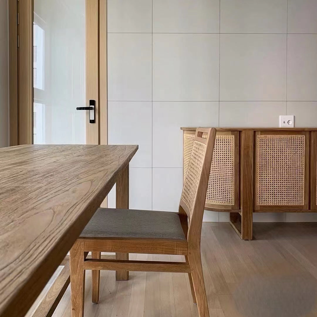 140-200cm Amari Solid Wood Sideboard - 4 Seasons Home Gadgets