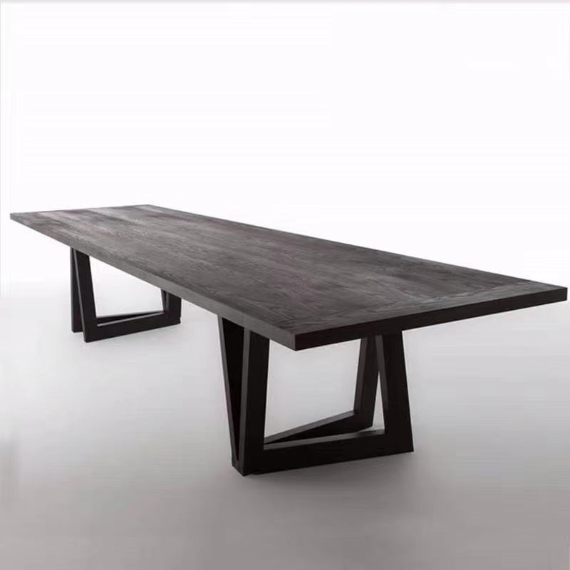 160-380cm Pine Solid Wood Dining Table - 4 Seasons Home Gadgets