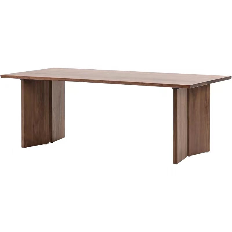 180-280cm Tonicha Rectangular Solid Wood Dining Table - 4 Seasons Home Gadgets