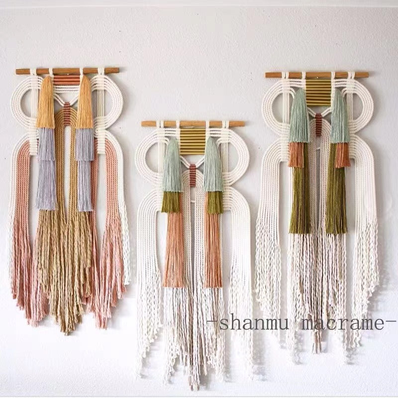 Abstract Fiber Wall Hanging - 4 Seasons Home Gadgets