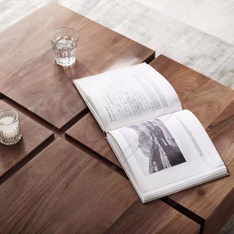 Alessander Walnut Coffee Table - 4 Seasons Home Gadgets