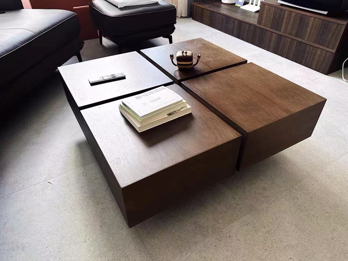 Alessander Walnut Coffee Table - 4 Seasons Home Gadgets