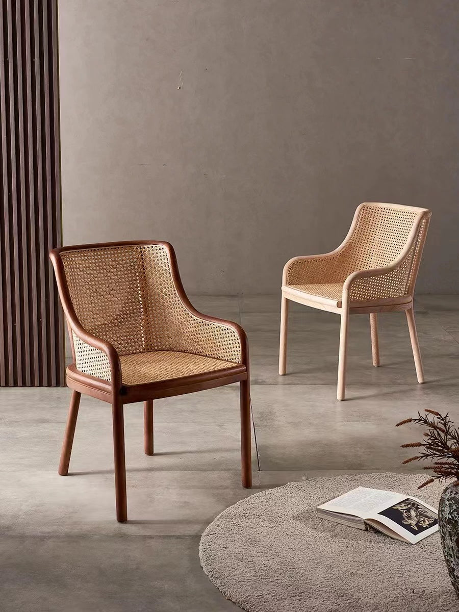 Alexandrina Rattan Side Chair