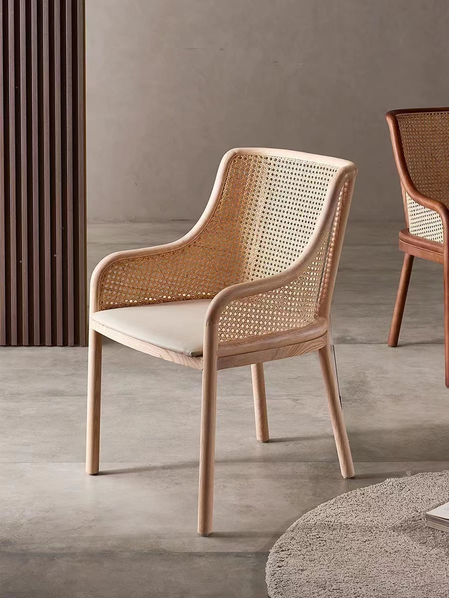 Alexandrina Rattan Side Chair