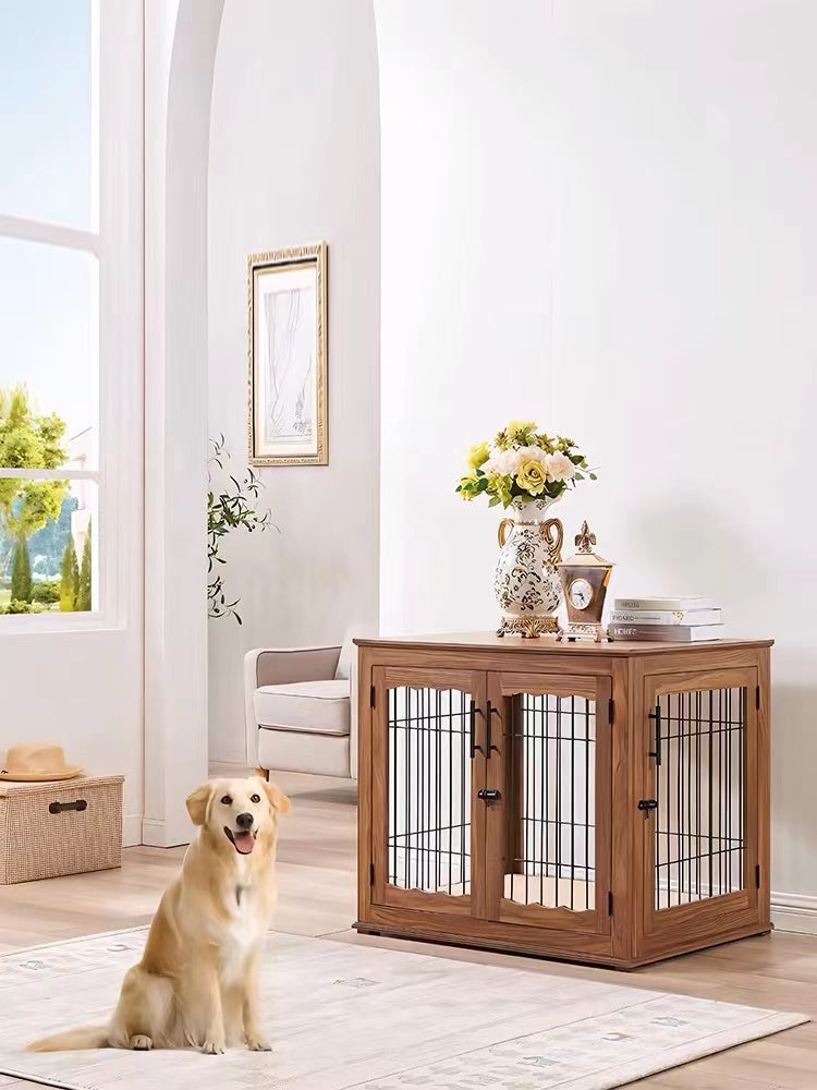 Alliyah Wire Pet Crate - 4 Seasons Home Gadgets