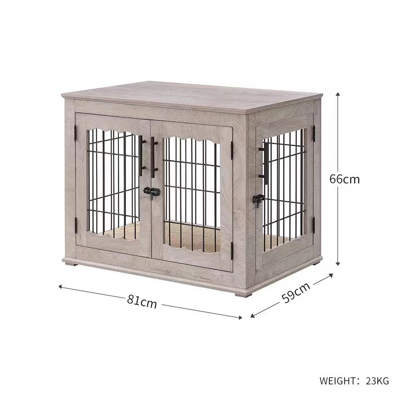 Alliyah Wire Pet Crate - 4 Seasons Home Gadgets