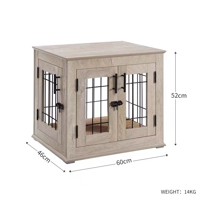 Alliyah Wire Pet Crate - 4 Seasons Home Gadgets