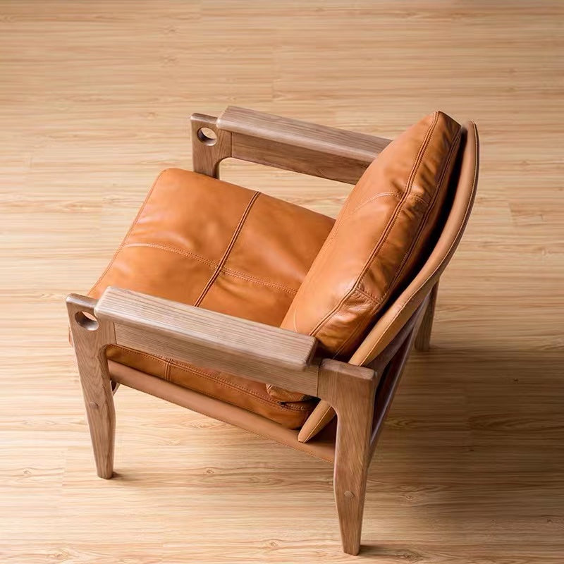 Amaryon Vegan Leather Armchair - 4 Seasons Home Gadgets