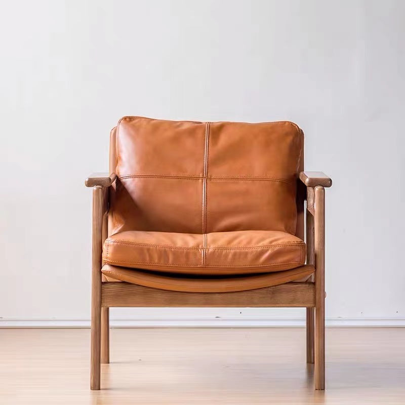 Amaryon Vegan Leather Armchair - 4 Seasons Home Gadgets