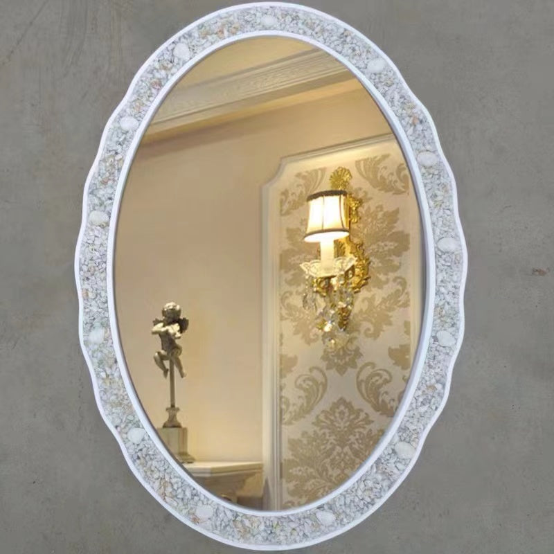 Annica Round Pebbles Wall Mirror - 4 Seasons Home Gadgets