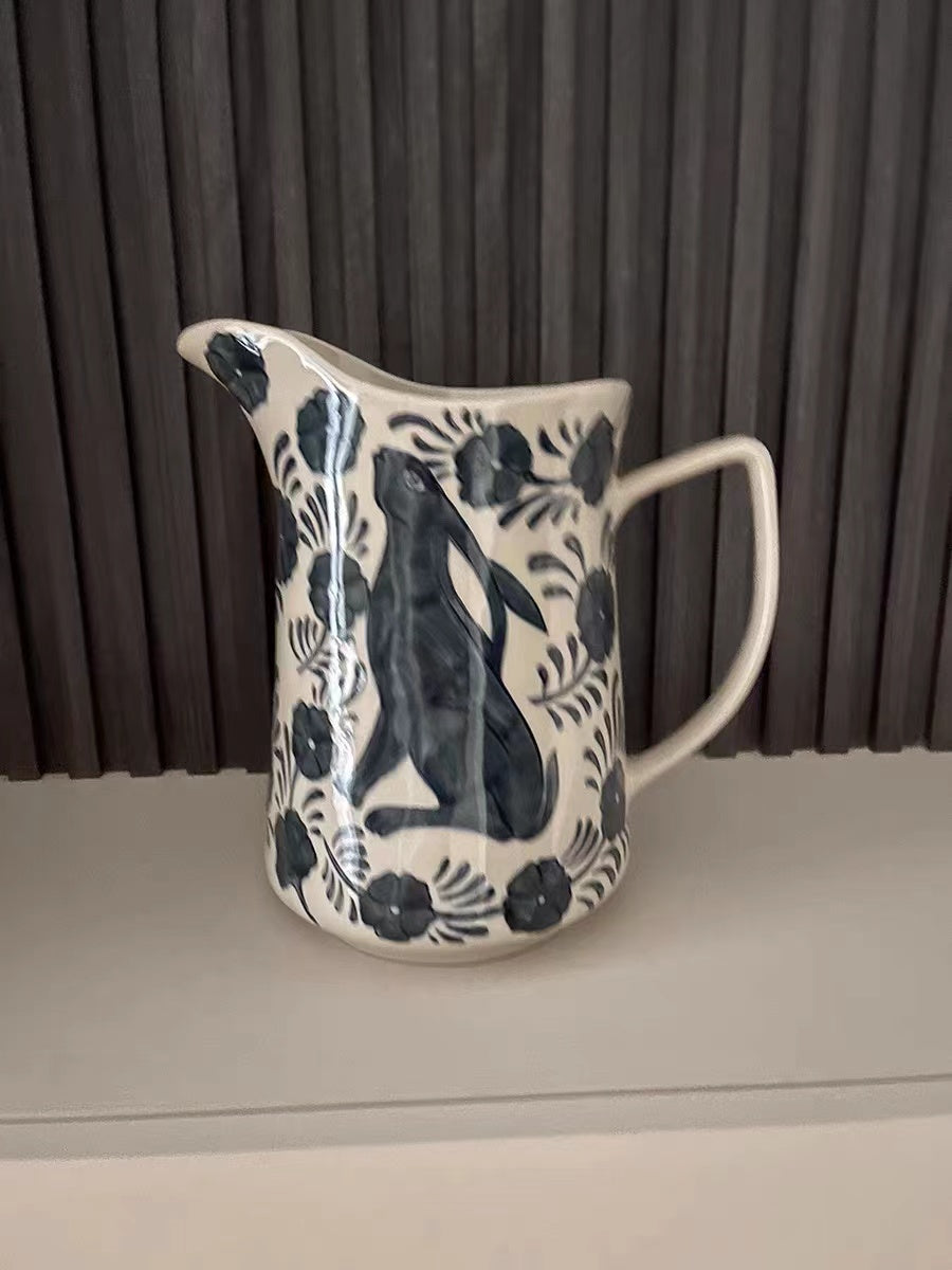 Antionio Stoneware Pitcher - 4 Seasons Home Gadgets