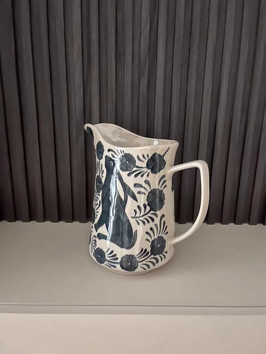 Antionio Stoneware Pitcher - 4 Seasons Home Gadgets