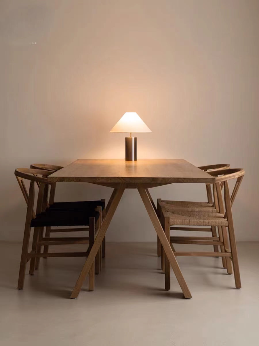 Armoni Elm Wood Dining Table - 4 Seasons Home Gadgets