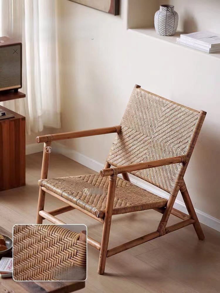 Babb Rattan Armchair - 4 Seasons Home Gadgets