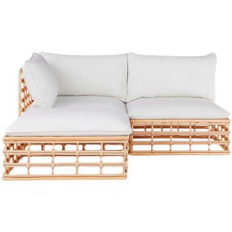 Bamboo Patio Sofa Set - 4 Seasons Home Gadgets