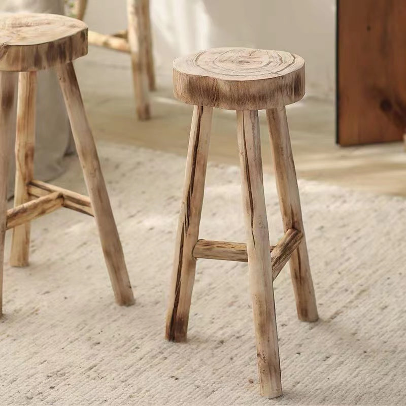 Bernistine Wood Counter Bar Stool - 4 Seasons Home Gadgets