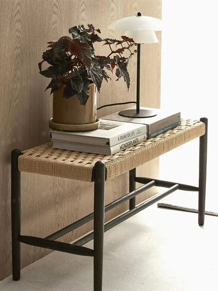 Bystrc Solid Wood Storage Bench