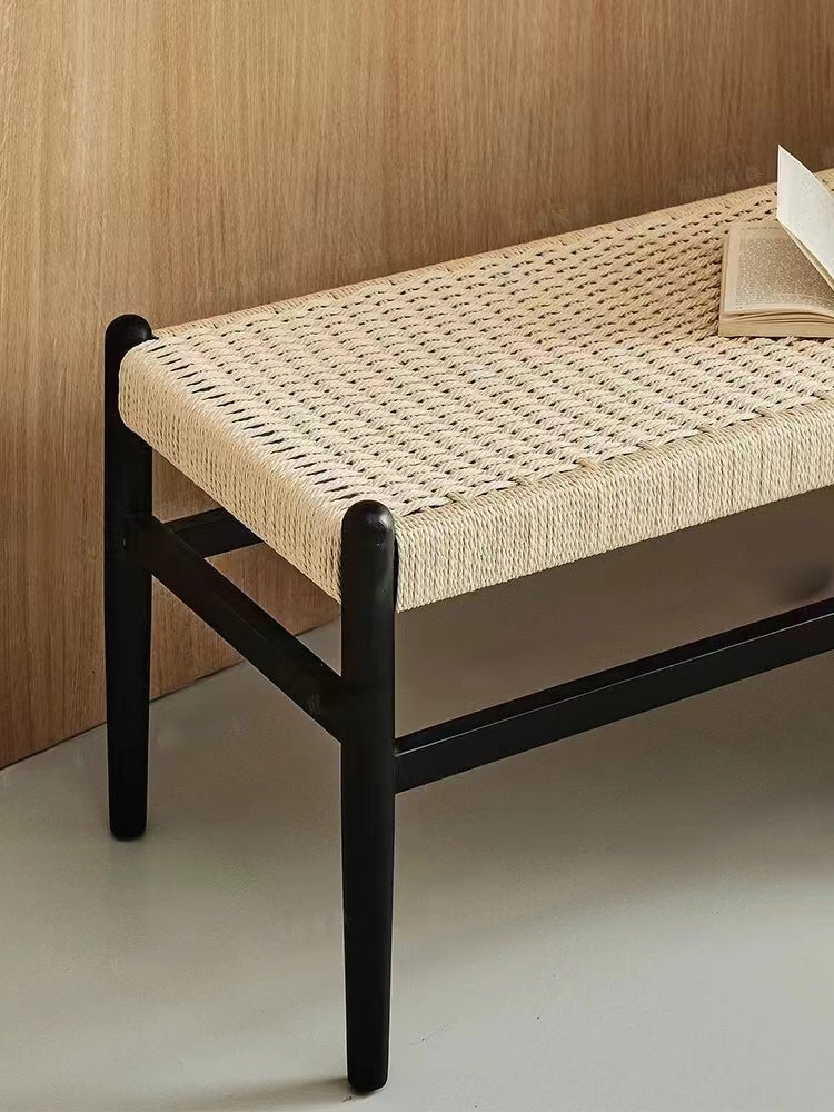 Bystrc Solid Wood Storage Bench