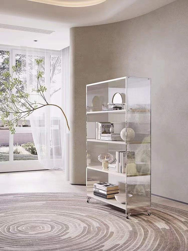 Candice Acrylic Etagere Bookcase - 4 Seasons Home Gadgets