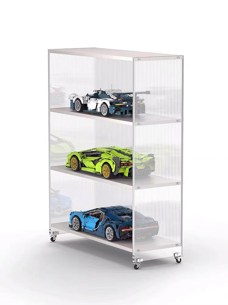 Candice Acrylic Etagere Bookcase - 4 Seasons Home Gadgets