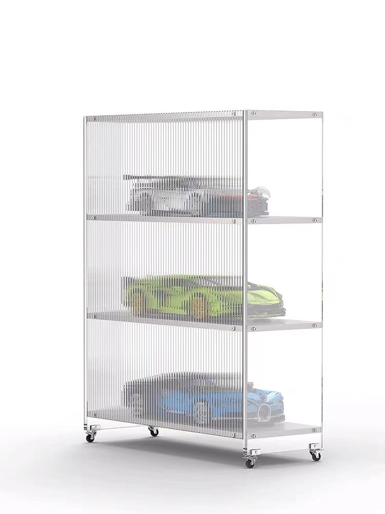 Candice Acrylic Etagere Bookcase - 4 Seasons Home Gadgets