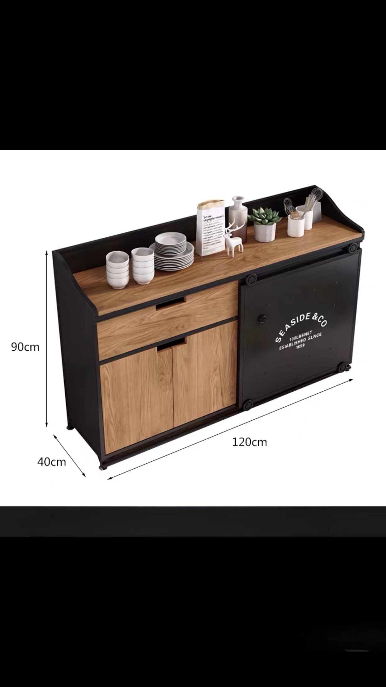 Celeste Drawer Buffet Table - 4 Seasons Home Gadgets