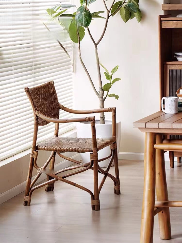 Chorio Rattan Armchair - 4 Seasons Home Gadgets