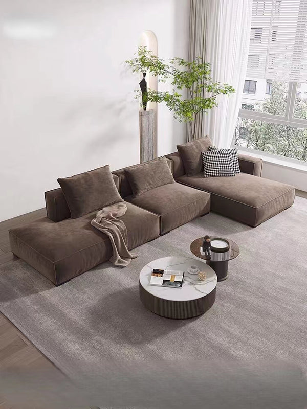 Cube Upholstered Sectional Sofa - 4 Seasons Home Gadgets