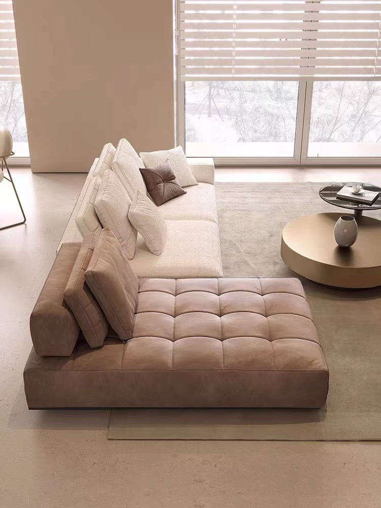 Daniel Junior Upholstered Sectional Sofa - 4 Seasons Home Gadgets
