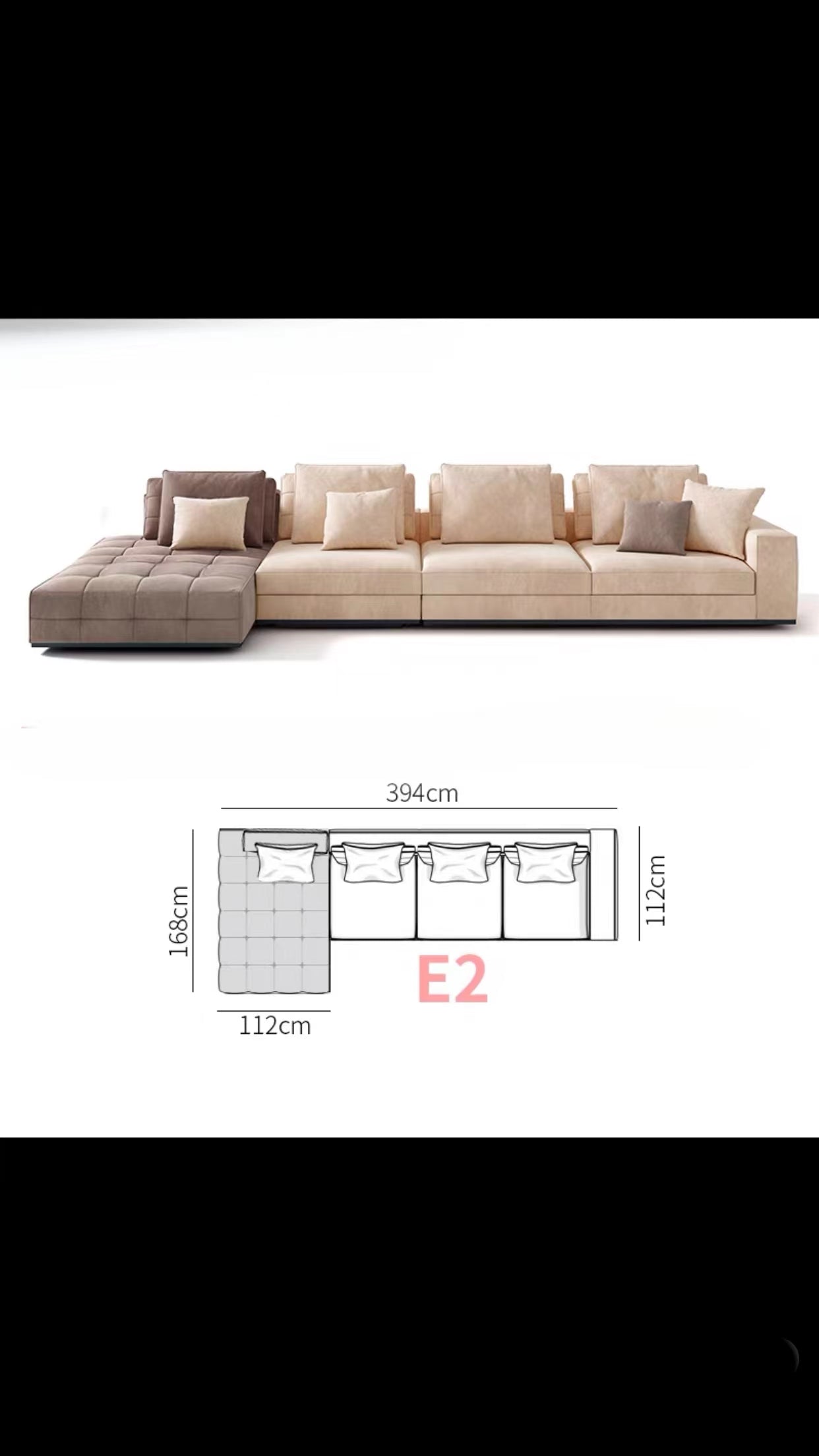 Daniel Junior Upholstered Sectional Sofa - 4 Seasons Home Gadgets