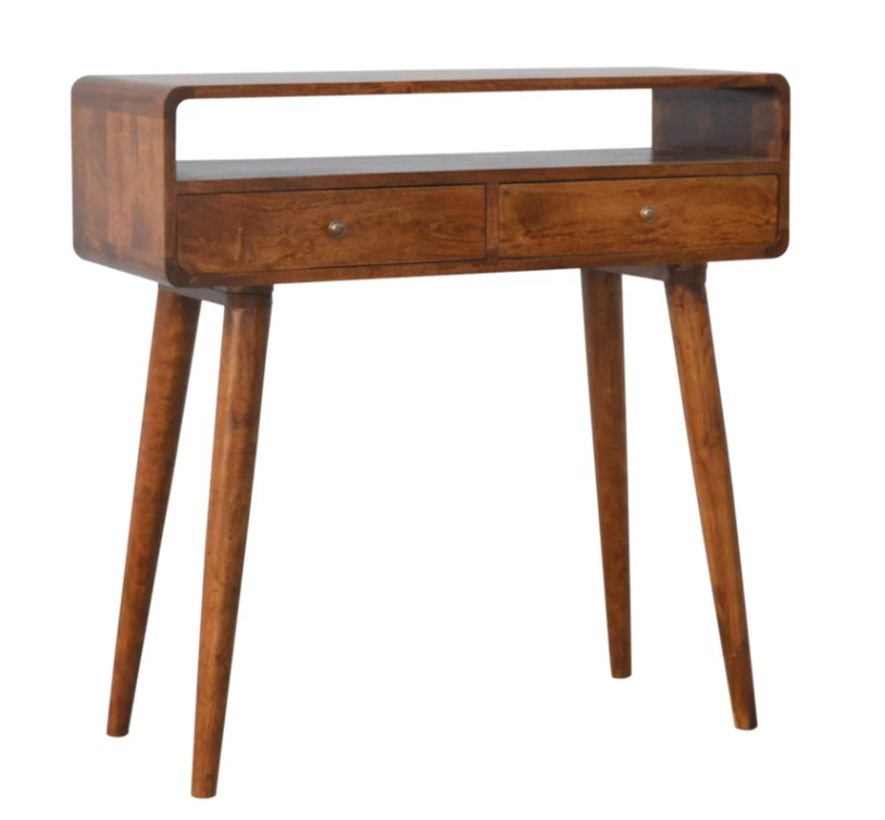 Desolina Mango Wood Console Table