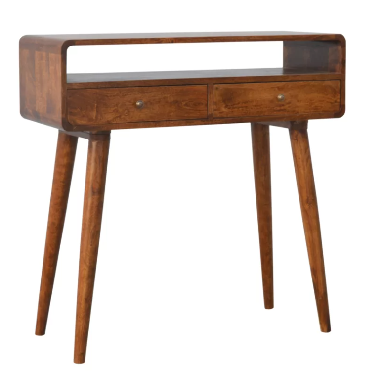 Desolina Mango Wood Console Table