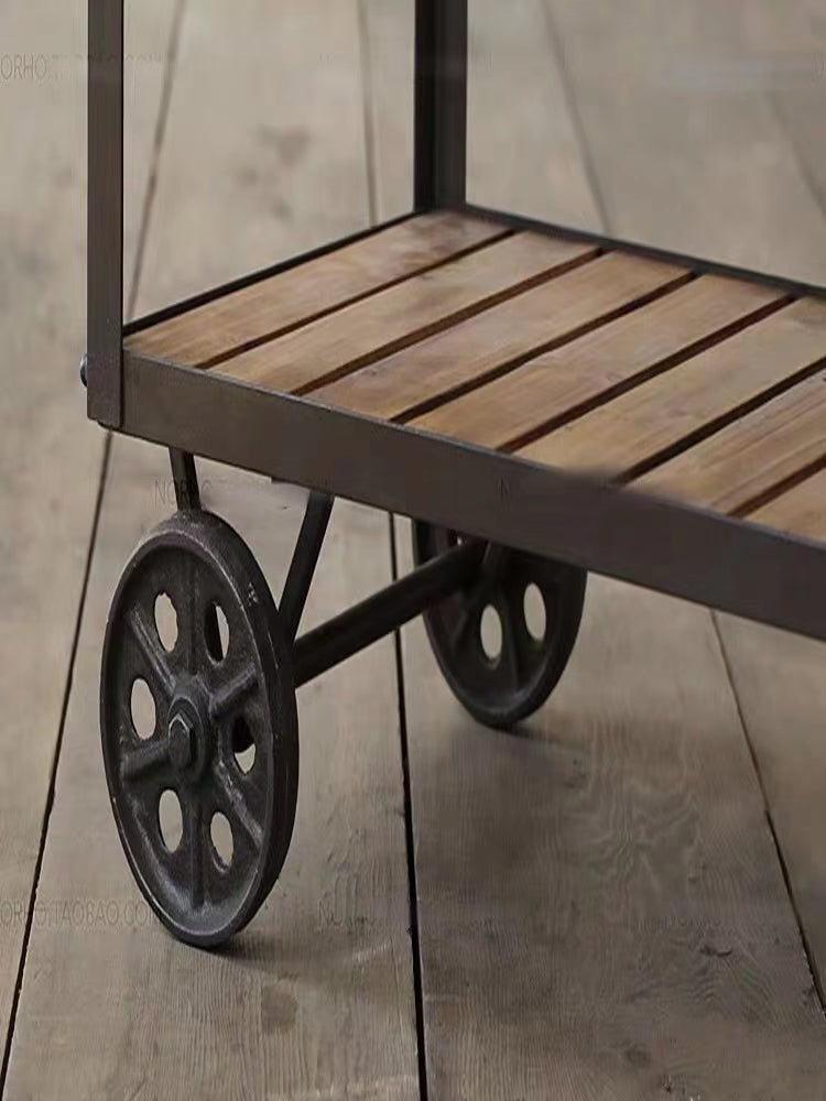 Escar Wood Kitchen Cart - 4 Seasons Home Gadgets
