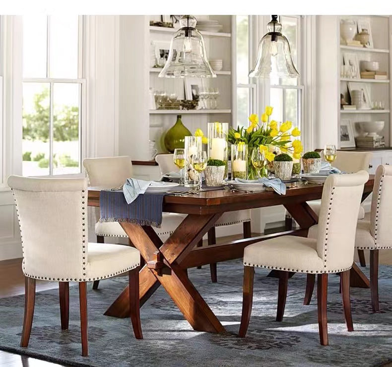 Grau Ash Wood Dining Table - 4 Seasons Home Gadgets