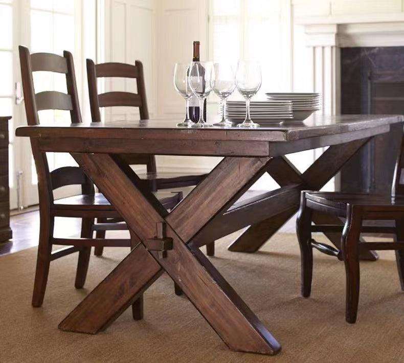 Grau Ash Wood Dining Table - 4 Seasons Home Gadgets