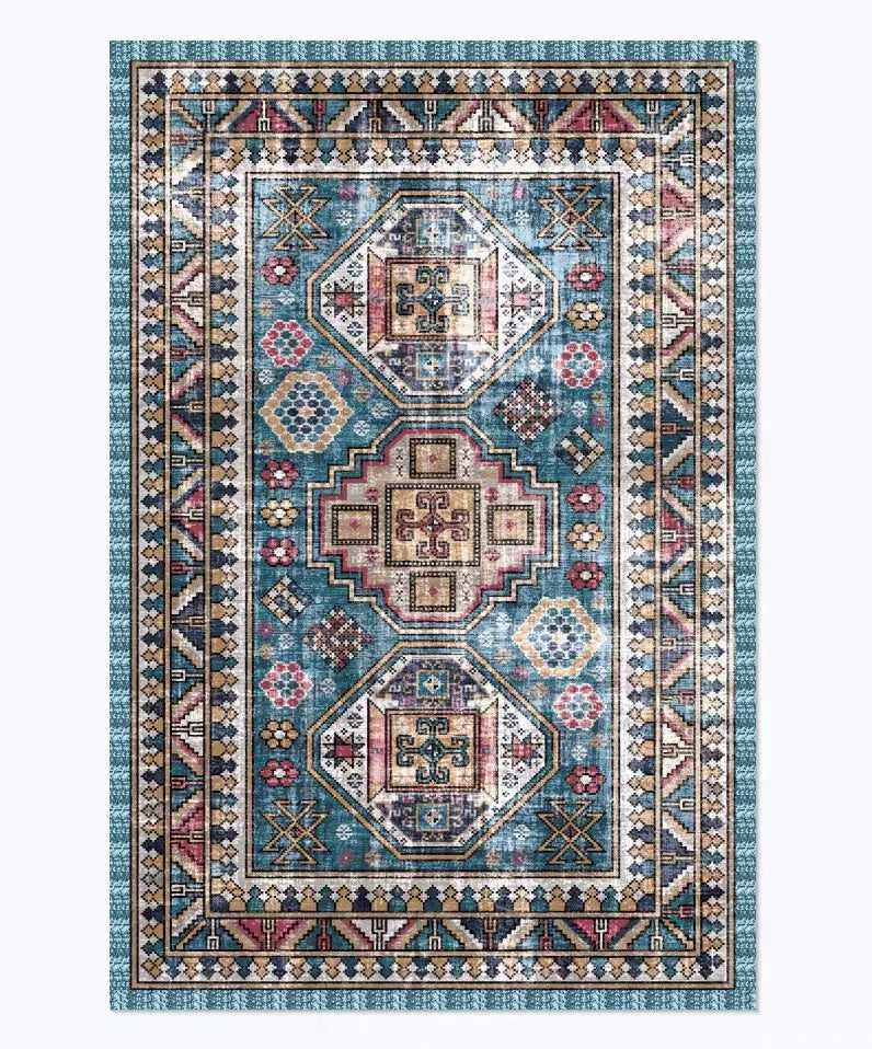 Holzhauer Machine Washable Oriental Rug - 4 Seasons Home Gadgets