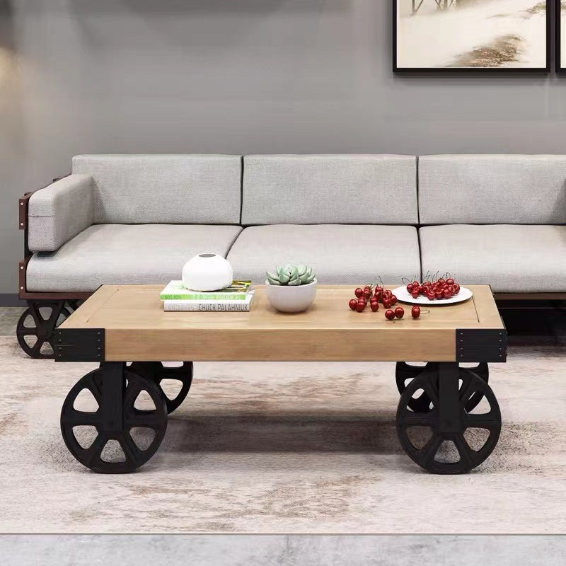 Hovey Wood Coffee Table - 4 Seasons Home Gadgets