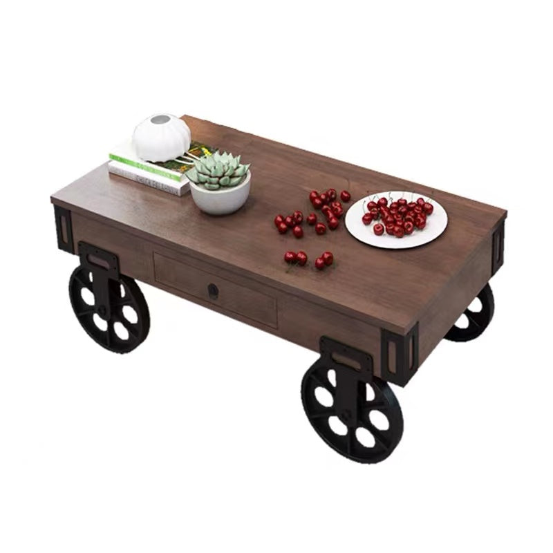 Hovey Wood Coffee Table - 4 Seasons Home Gadgets