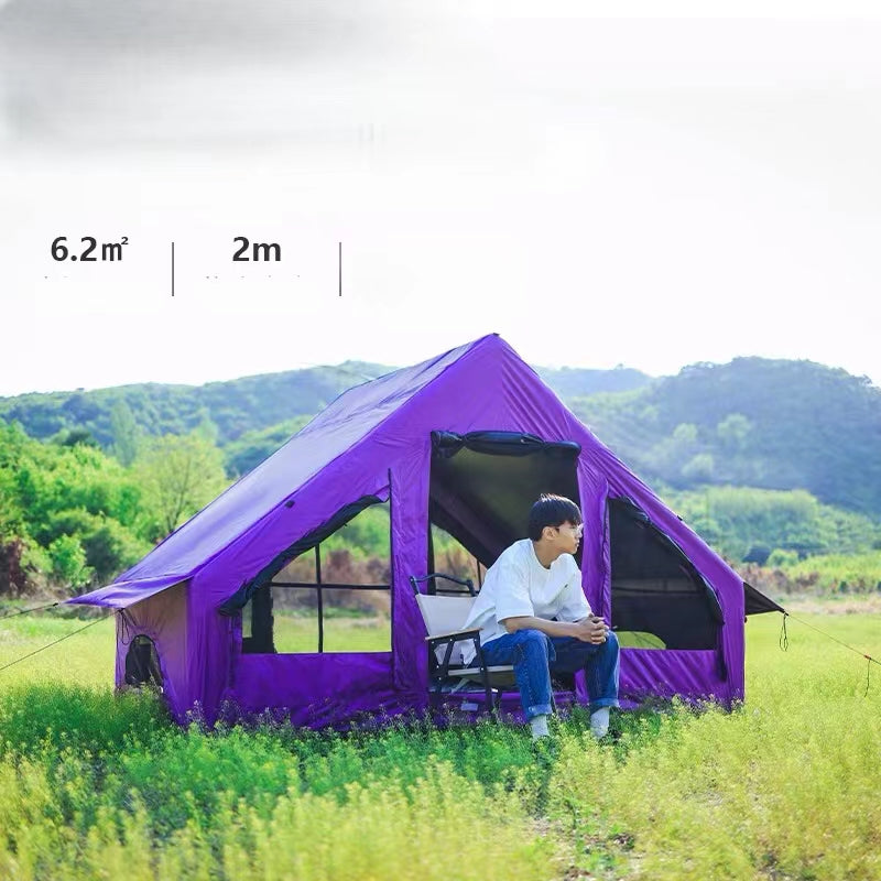 Inflatable Camping Tent with Pump - 4 Seasons Home Gadgets