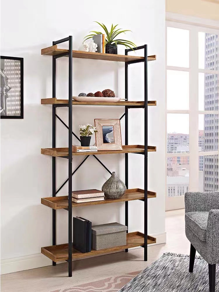 Jarnagin Steel Etagere Bookcase - 4 Seasons Home Gadgets