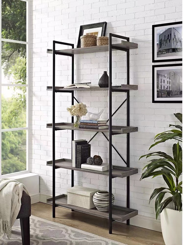 Jarnagin Steel Etagere Bookcase - 4 Seasons Home Gadgets