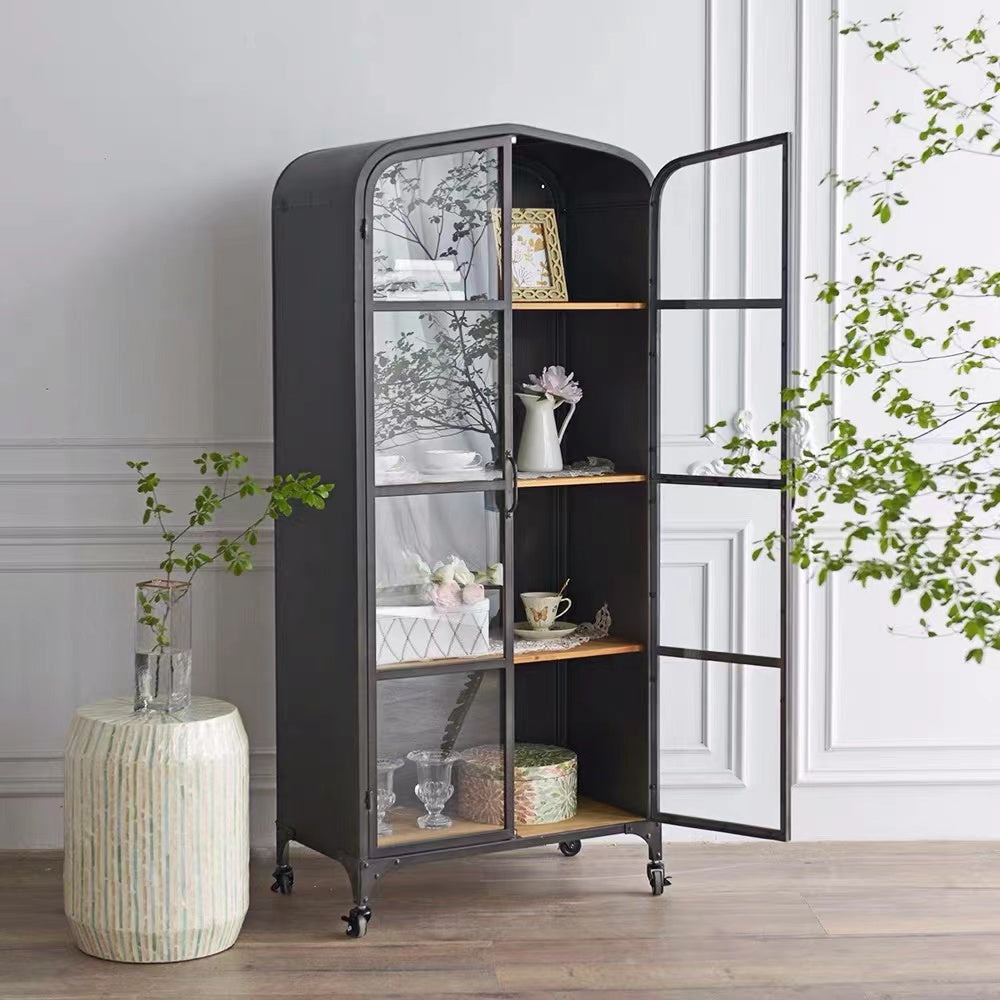 Jiro Metal Cabinet - 4 Seasons Home Gadgets