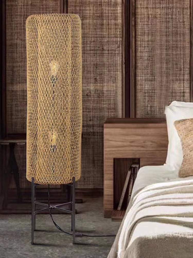 Kallie Mesh Column Floor Lamp - 4 Seasons Home Gadgets
