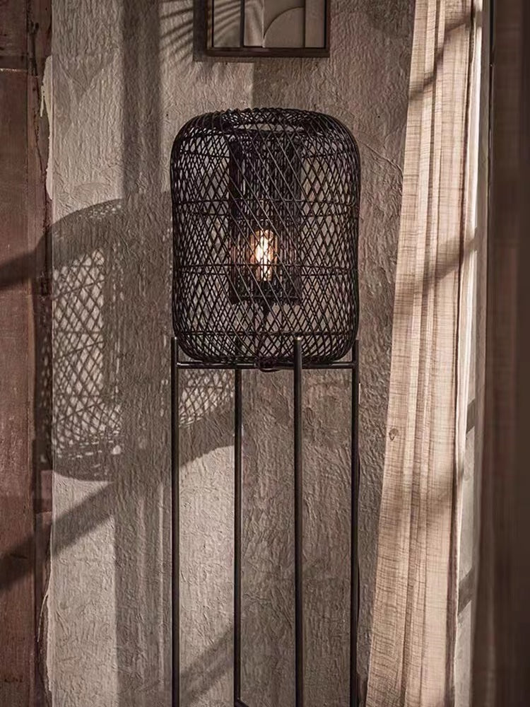Kallie Mesh Column Floor Lamp - 4 Seasons Home Gadgets