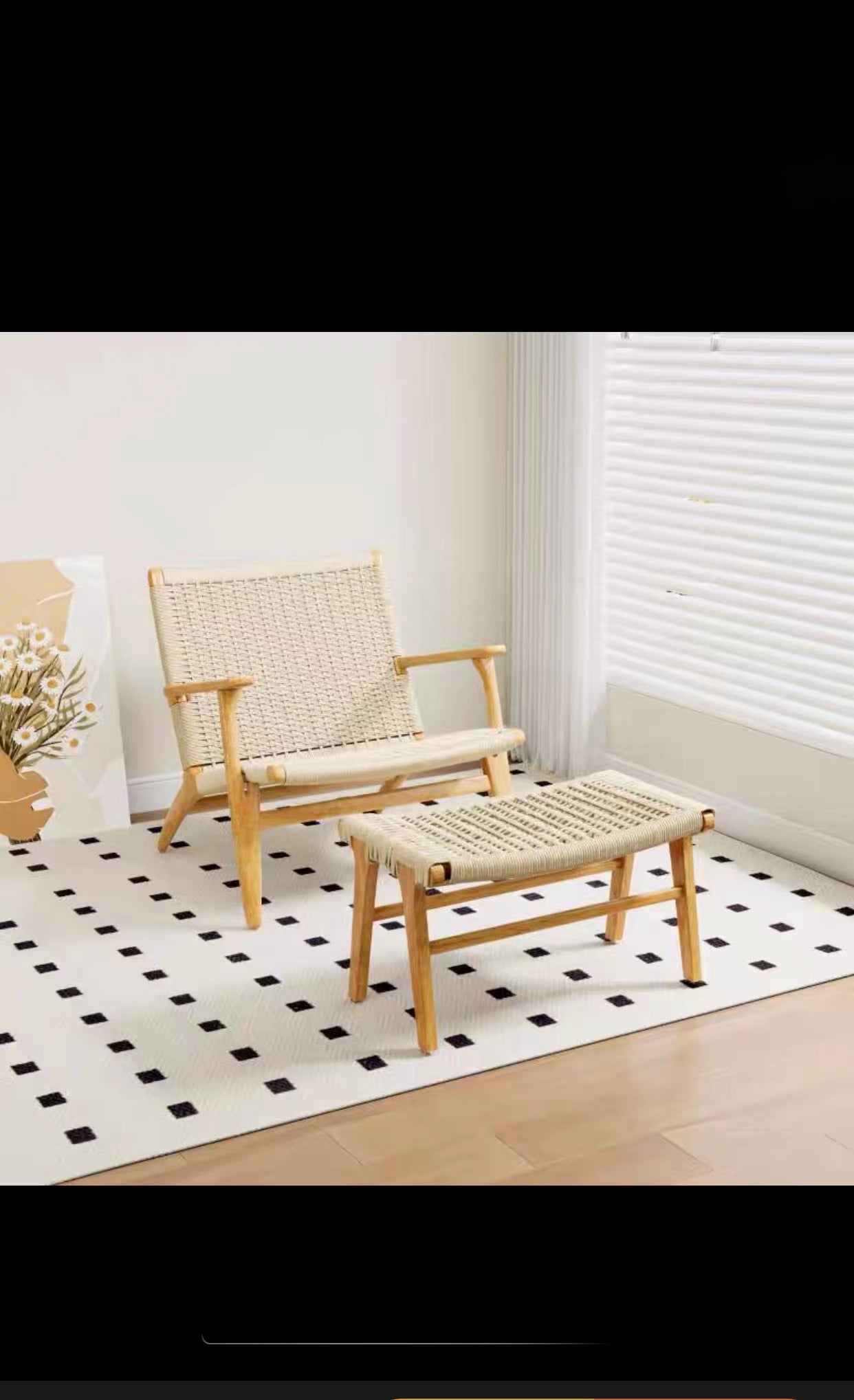 Kazbah Rope Side Chair - 4 Seasons Home Gadgets