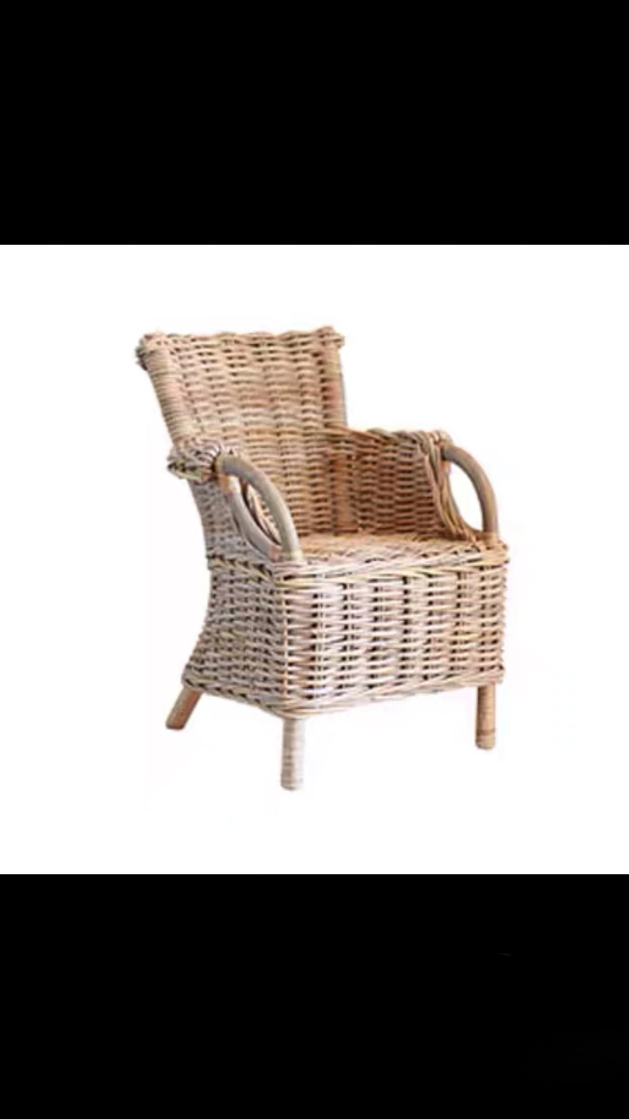 Lacombe Rattan Armchair - 4 Seasons Home Gadgets