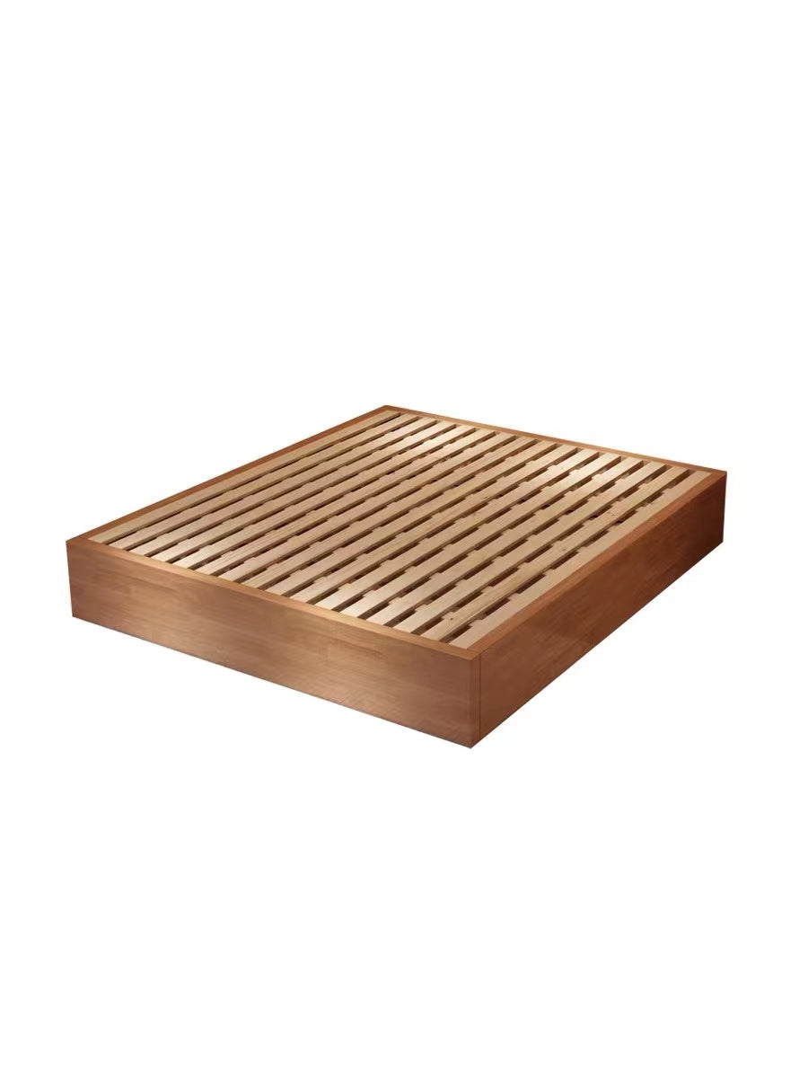 Laquella Wood Box Spring - 4 Seasons Home Gadgets