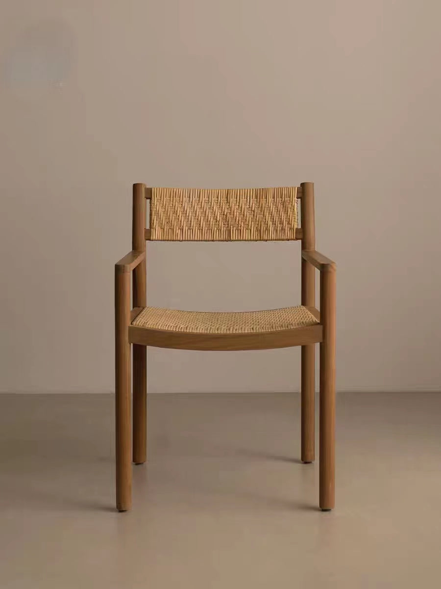 Marcial Solid Wood Slat Back Side Chair - 4 Seasons Home Gadgets