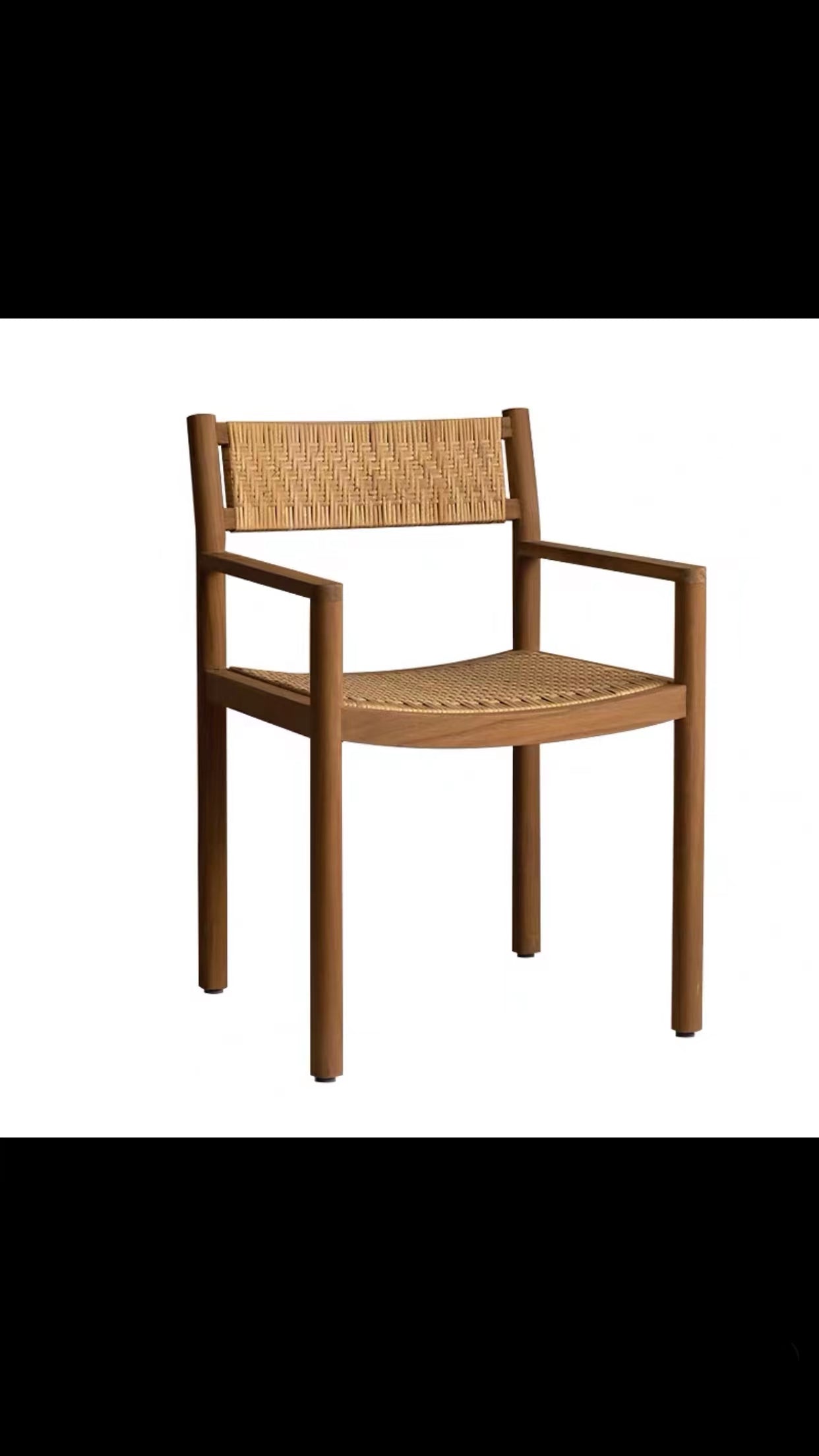 Marcial Solid Wood Slat Back Side Chair - 4 Seasons Home Gadgets